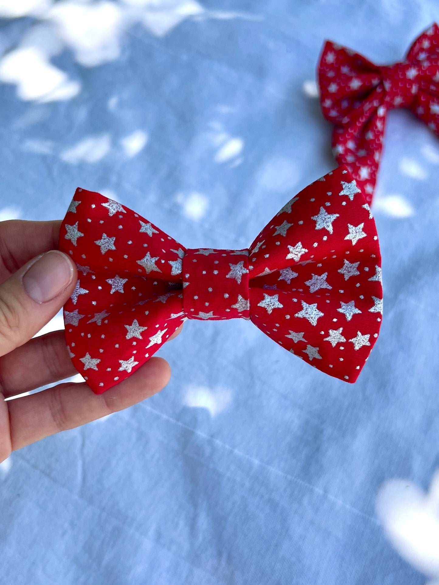 Liberty Stars Dog Bow Tie