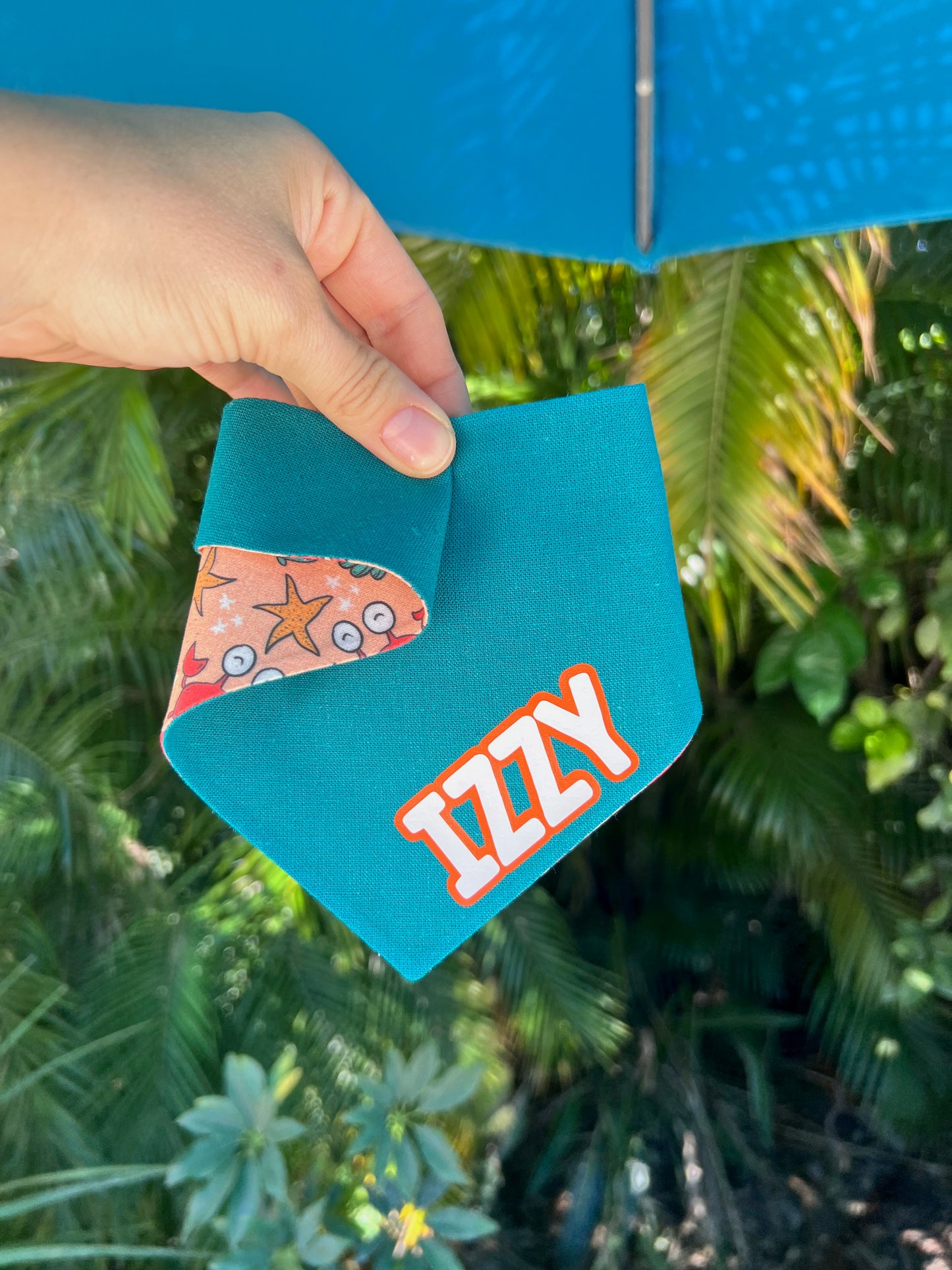 Colorful Crab Dog Bandana