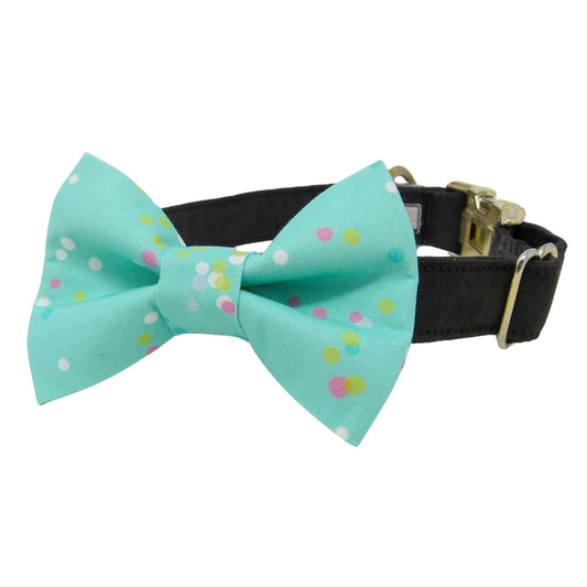 Confetti Dot Dog Bow Tie