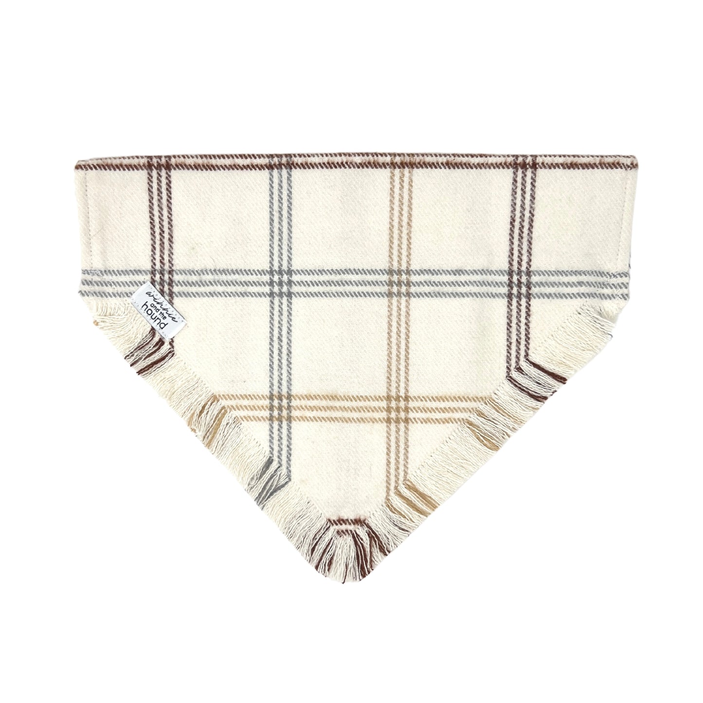 Cozy Fall Flannel Dog Bandana