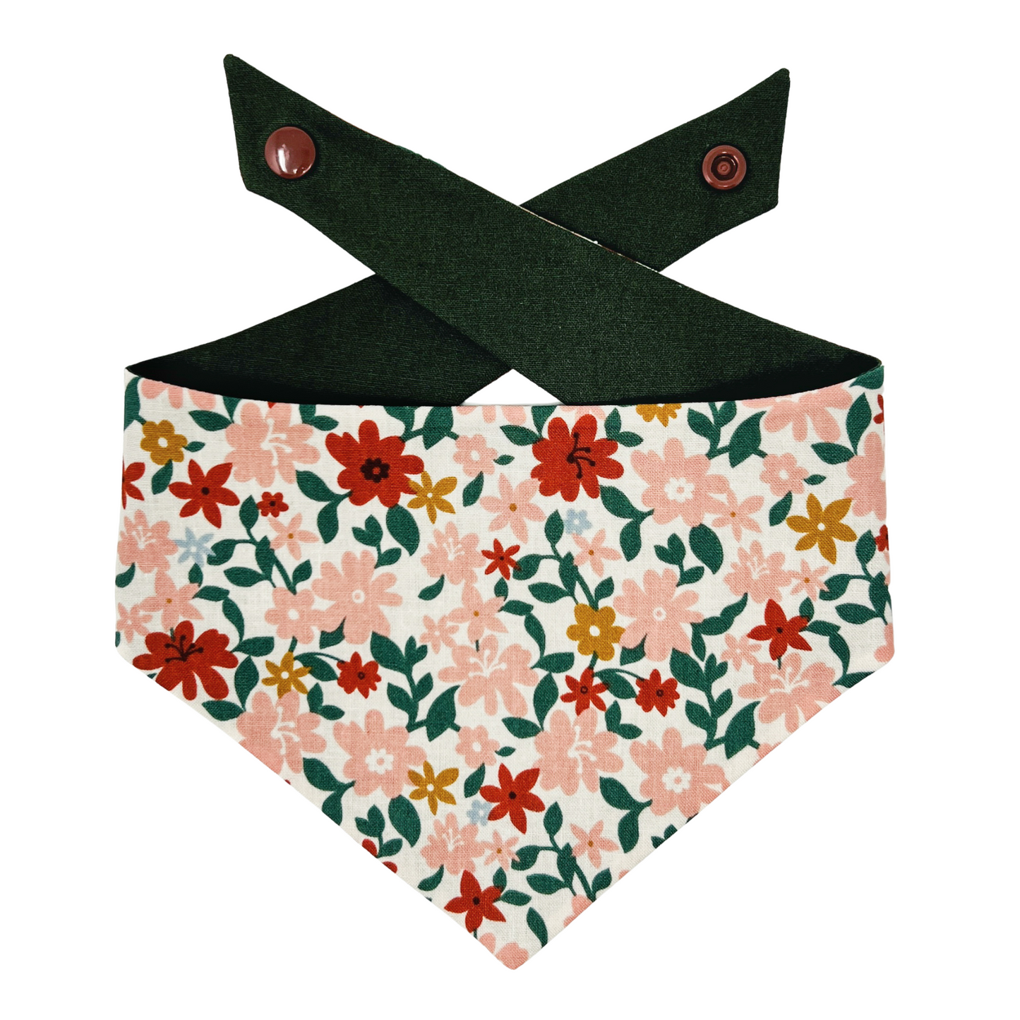 Fall Floral Dog Bandana