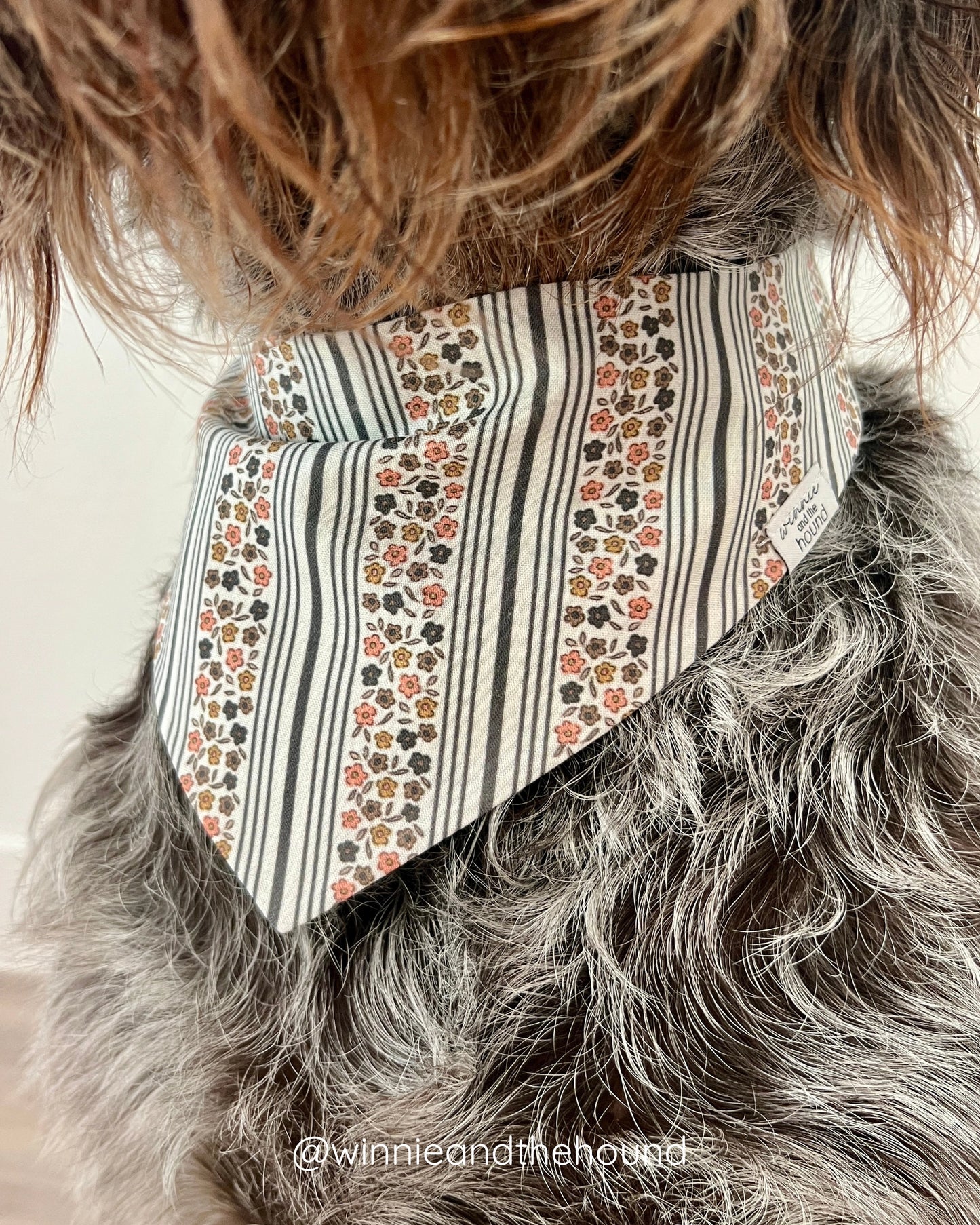 Floral Frights Dog Bandana