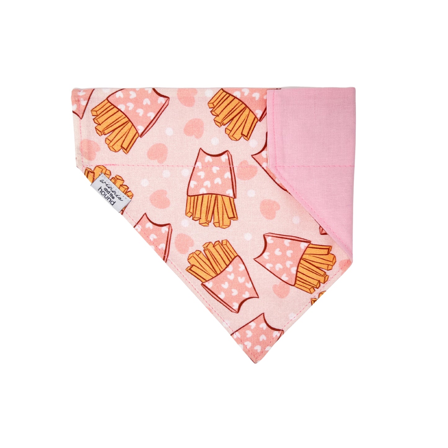 Fries Before Guys Dog Bandana