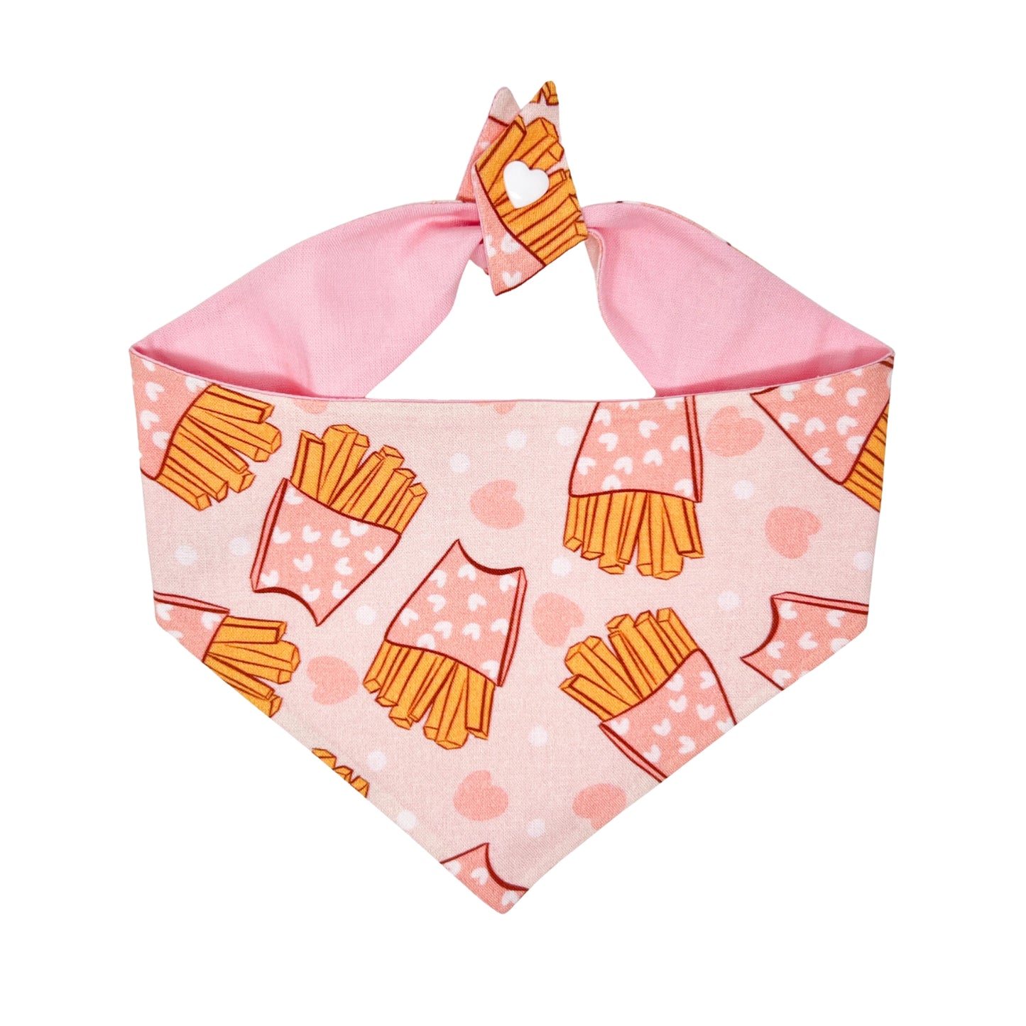 Fries Before Guys Dog Bandana