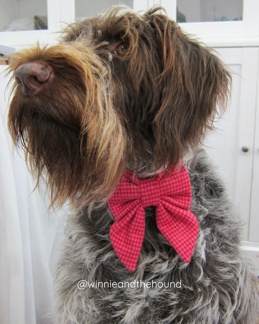 Amour Flannel Lady Bow
