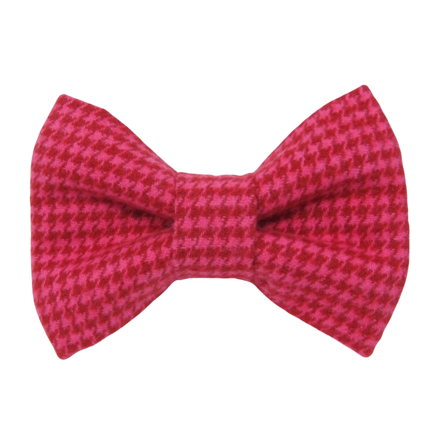 Amour Flannel Dog Bow Tie