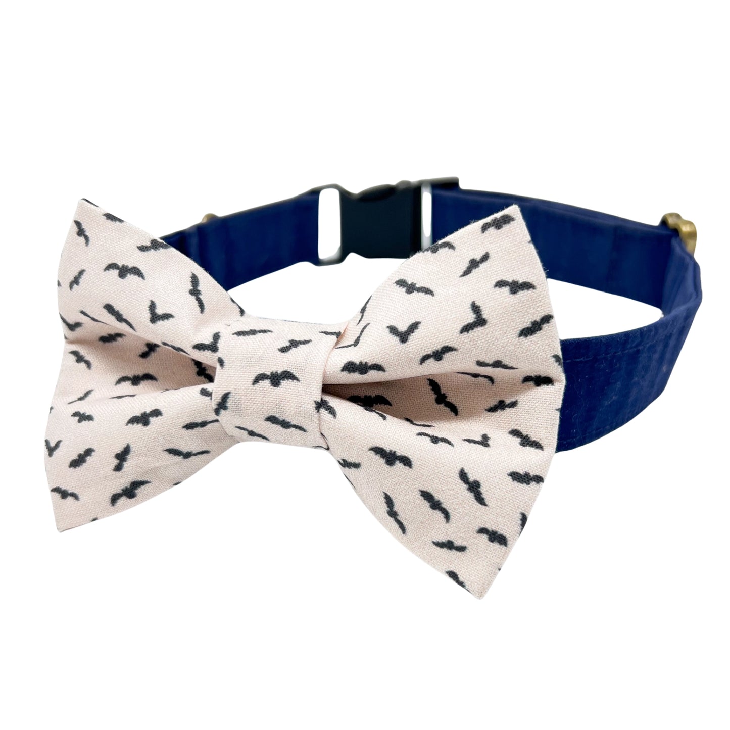 Going Bat-ty Dog Bow Tie