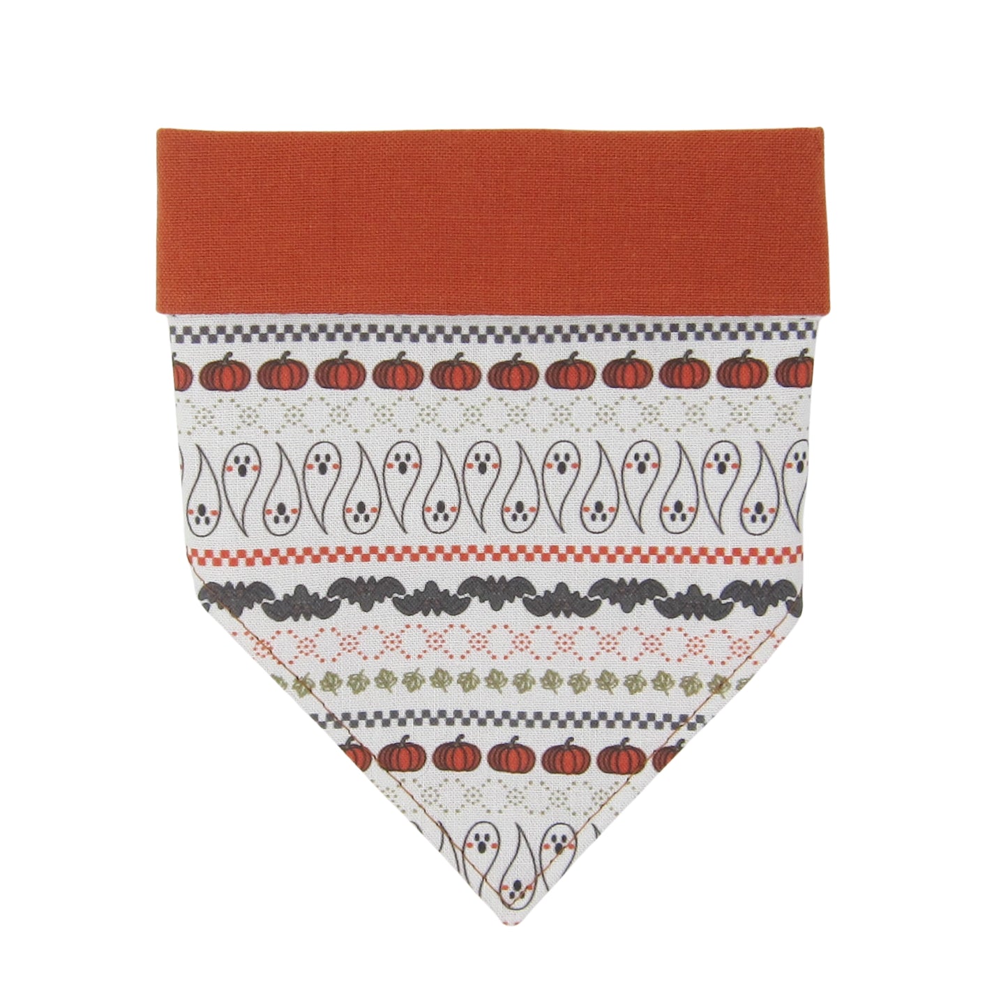 *PRE-ORDER* Halloween Fair Isle Dog Bandana