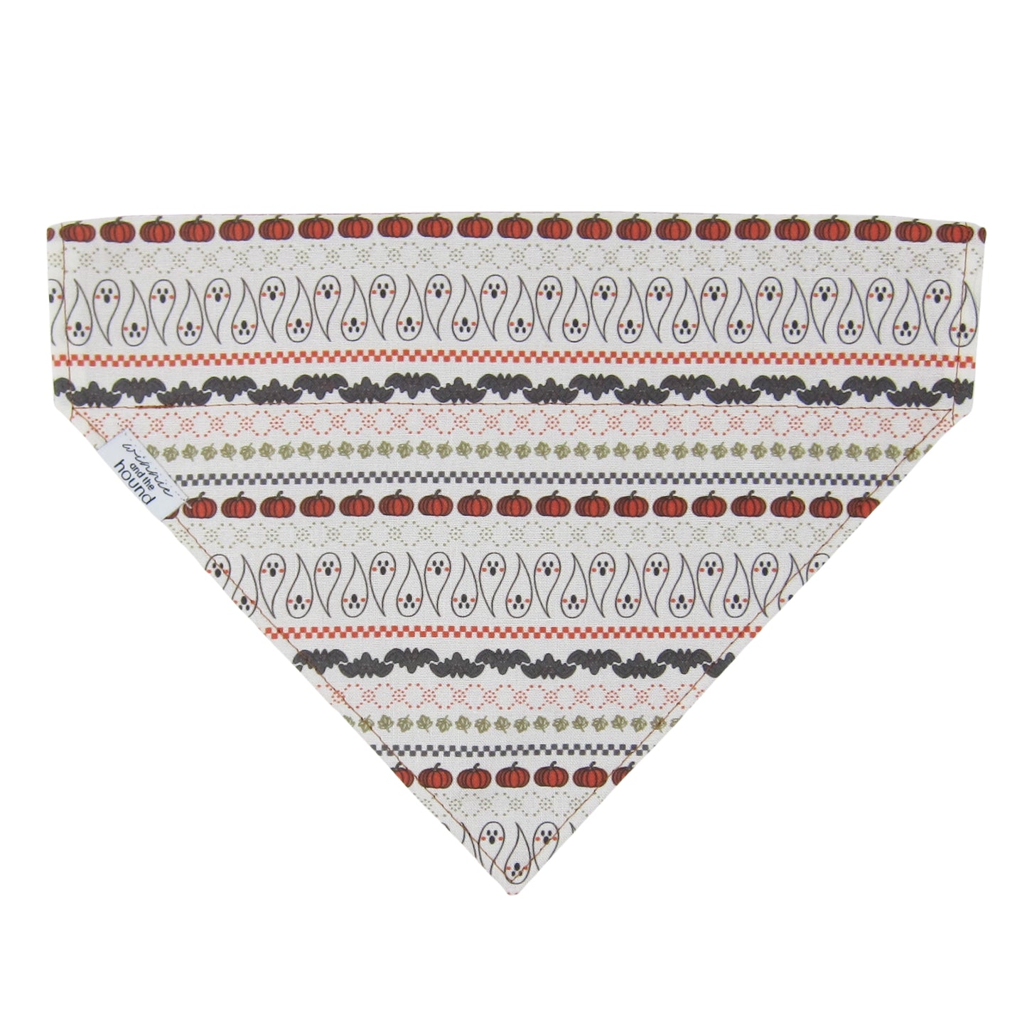*PRE-ORDER* Halloween Fair Isle Dog Bandana