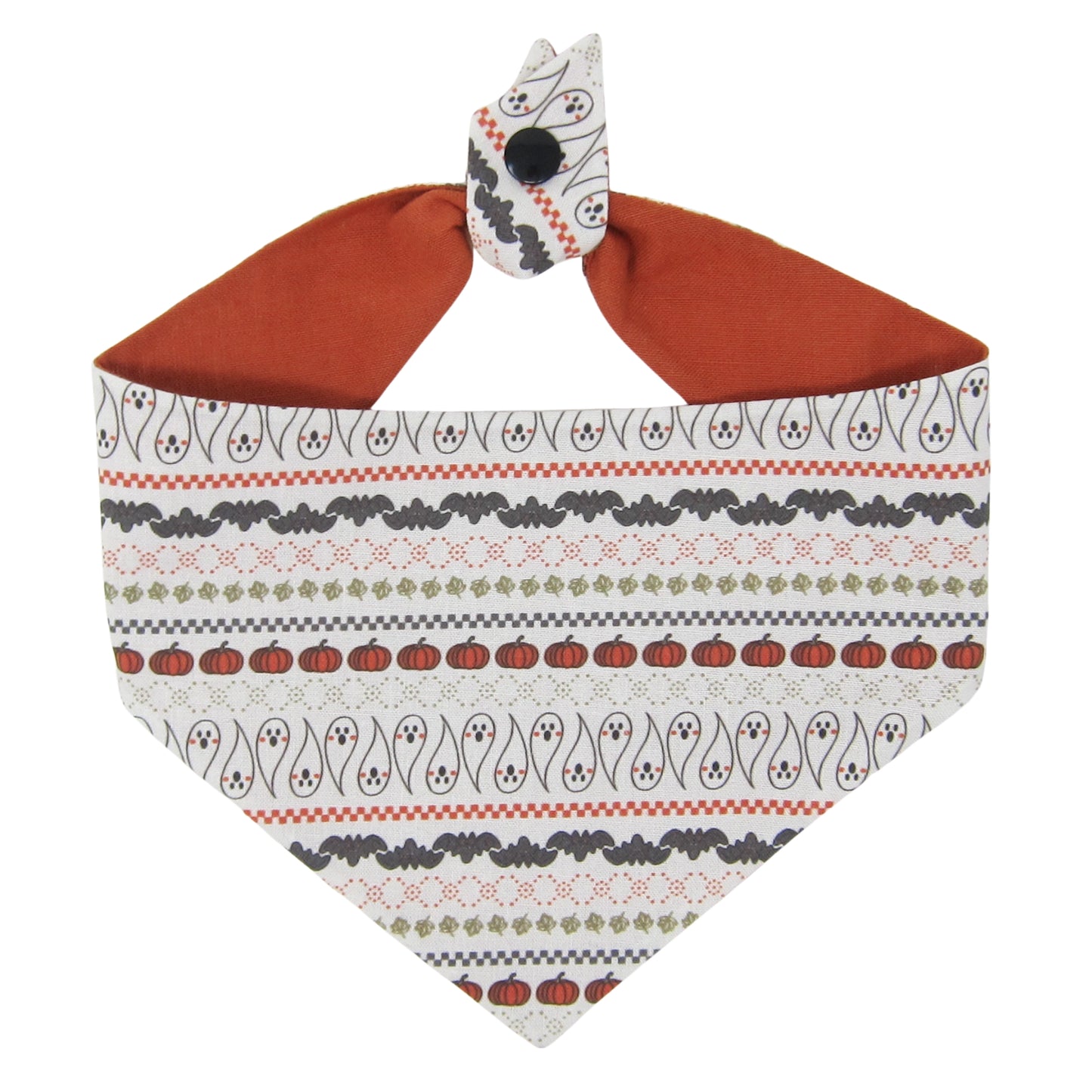 *PRE-ORDER* Halloween Fair Isle Dog Bandana