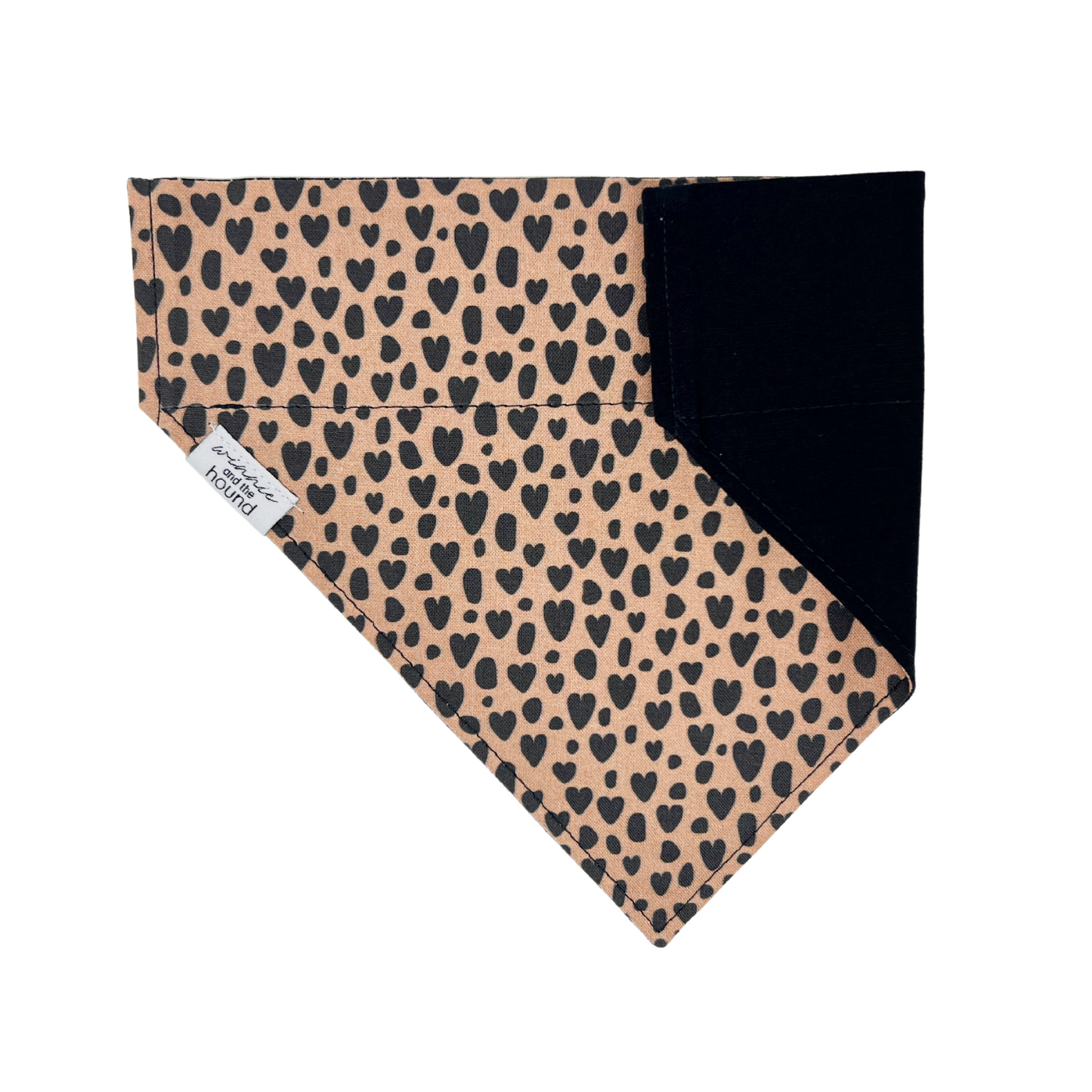 Heart of a Leopard Dog Bandana