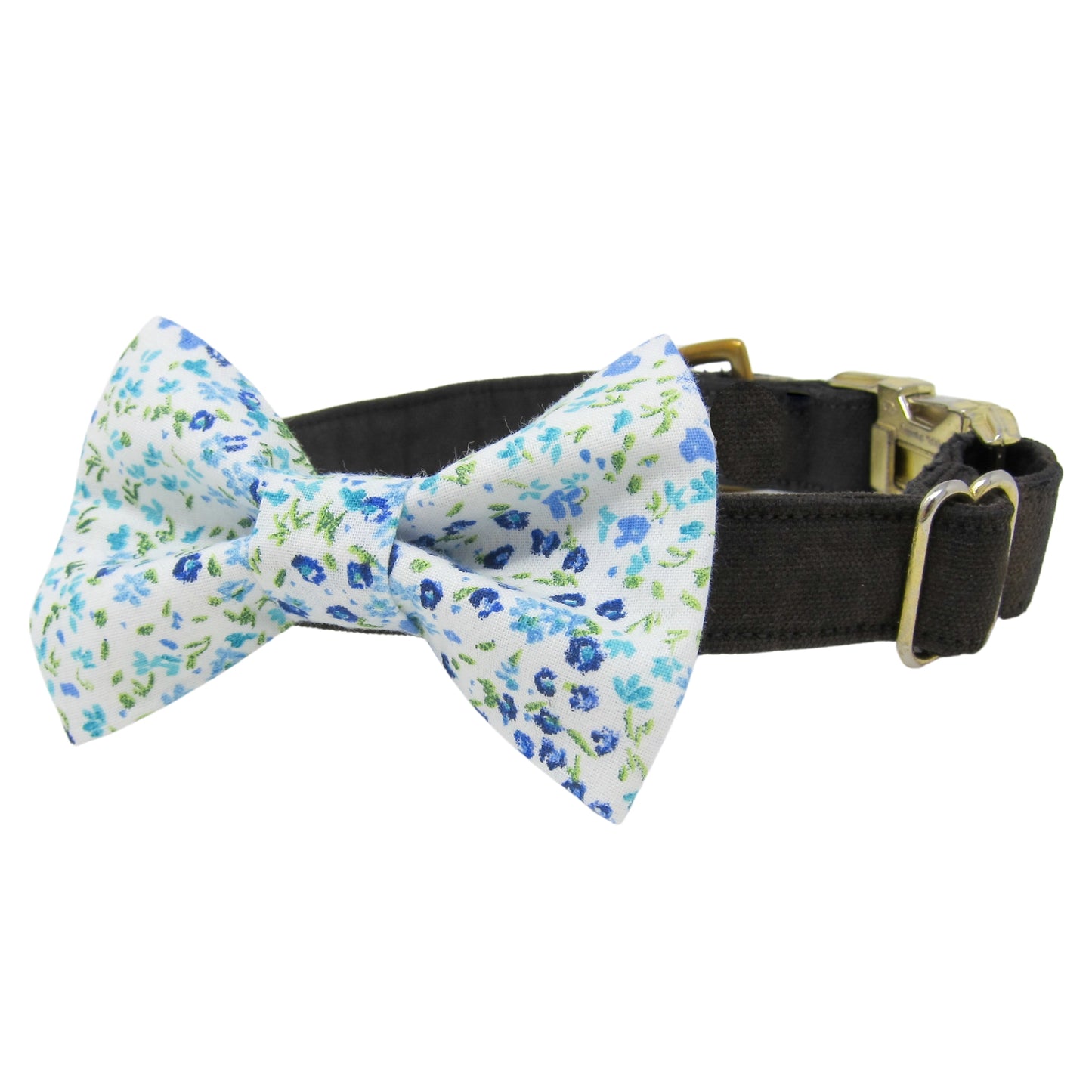Patchwork Floral Dog Bow Tie