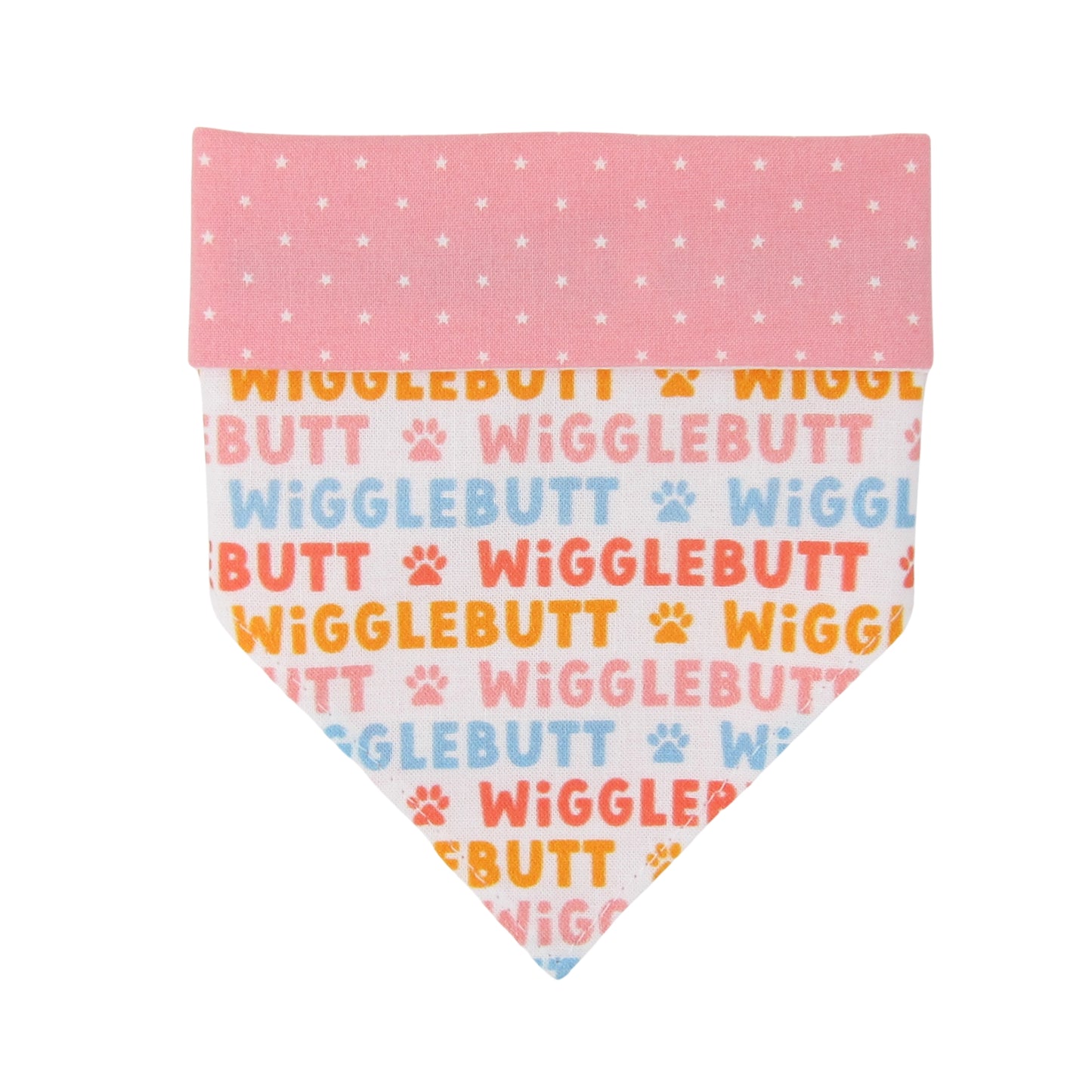 Wigglebutt Dog Bandana - Pink