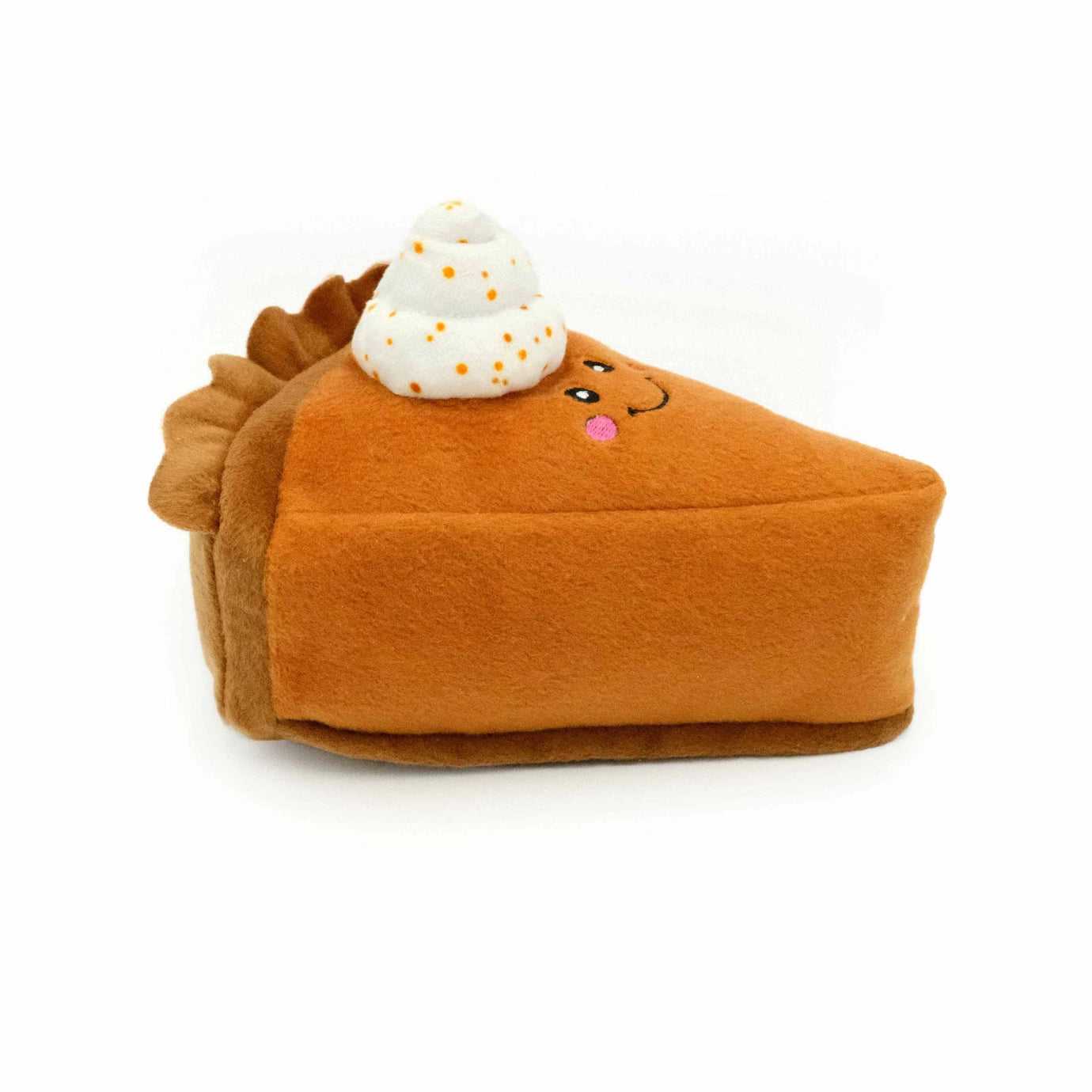 Pumpkin Pie Slice Dog Toy