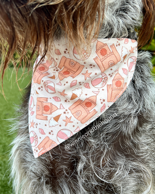 Sand Castle Dog Bandana