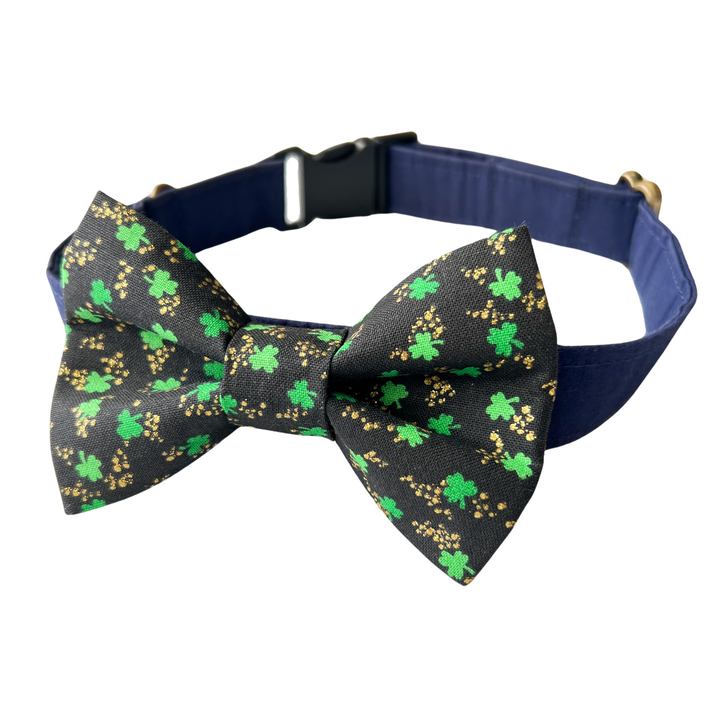 Shamrocks Dog Bow Tie