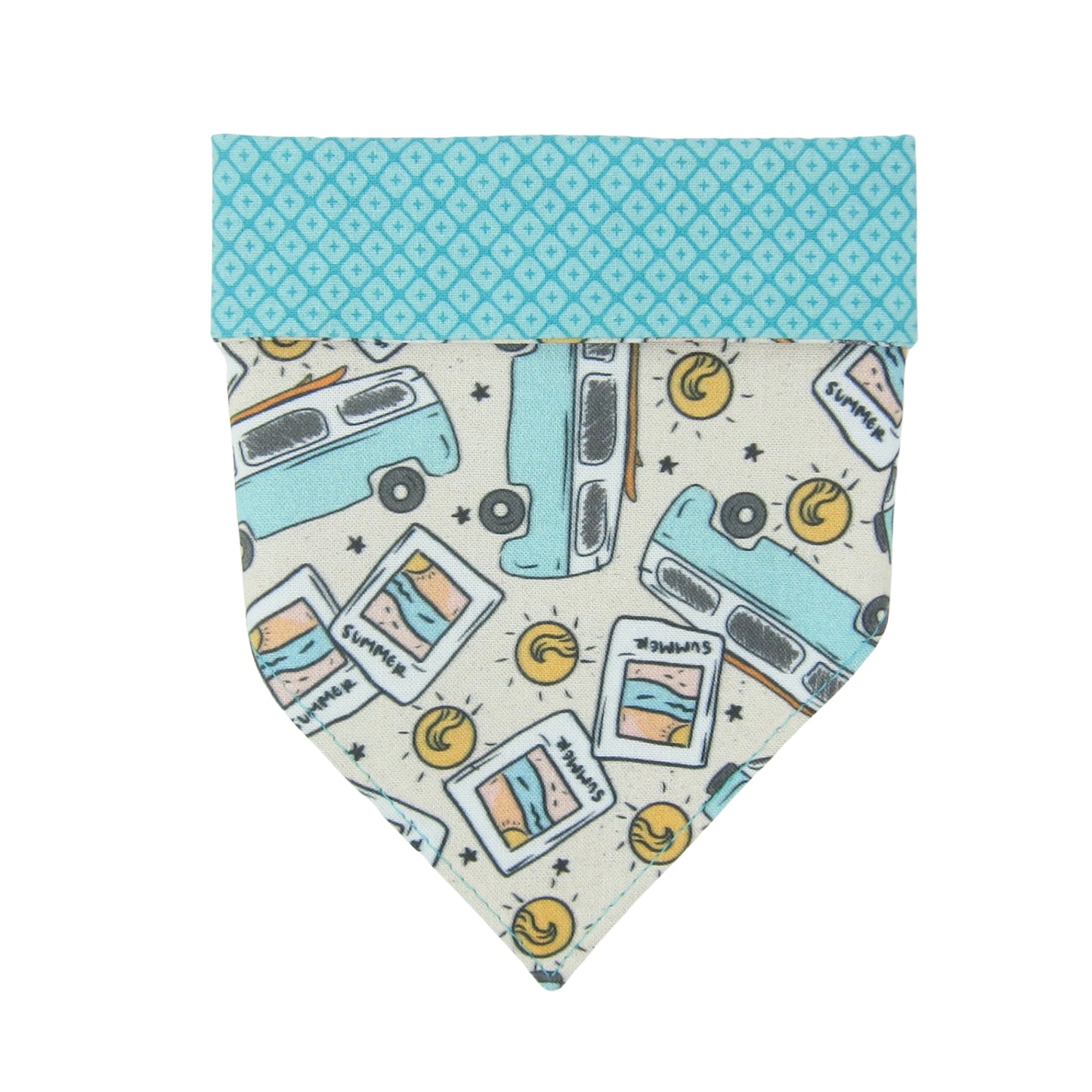 Retro Surf Vans Dog Bandana