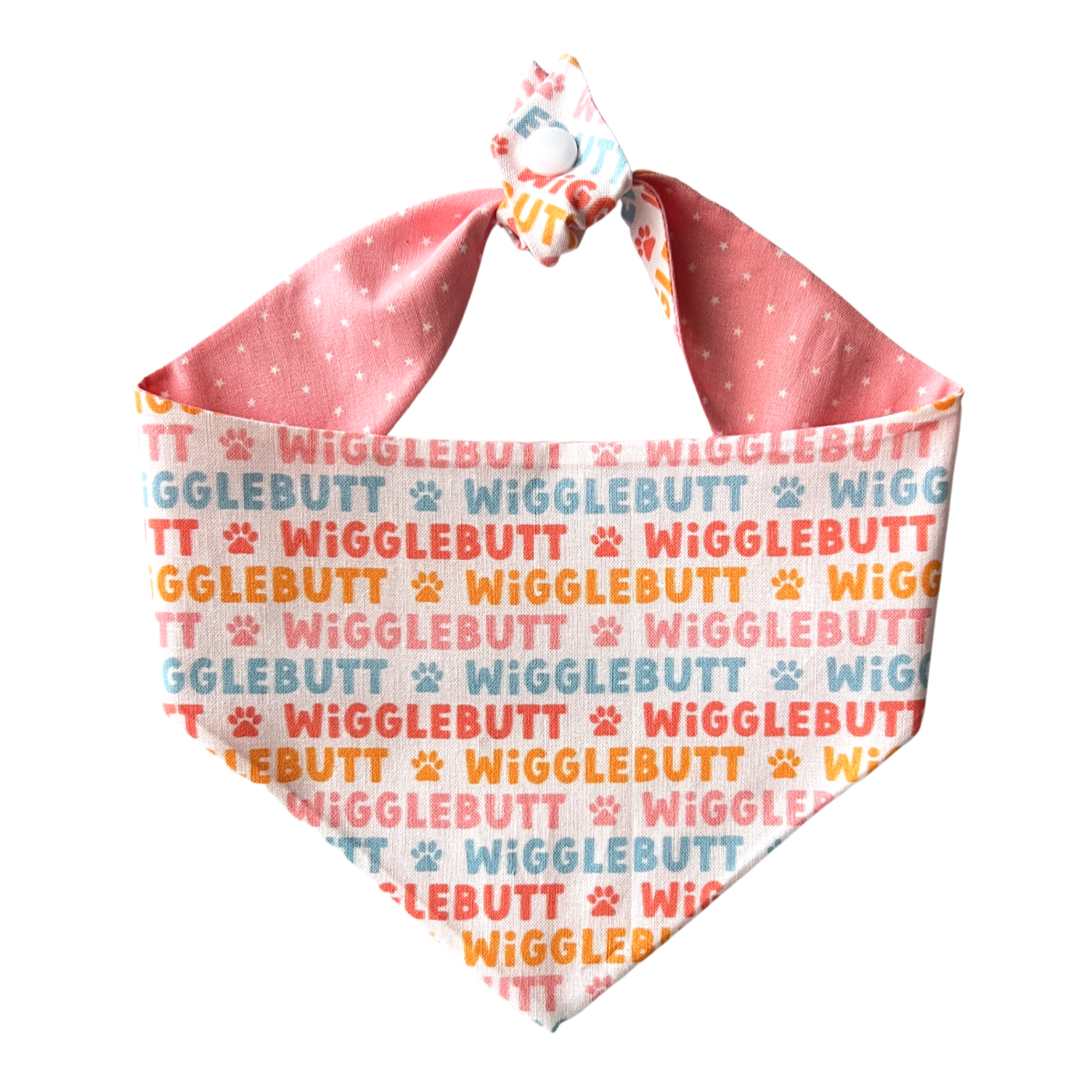 Wigglebutt Dog Bandana - Pink