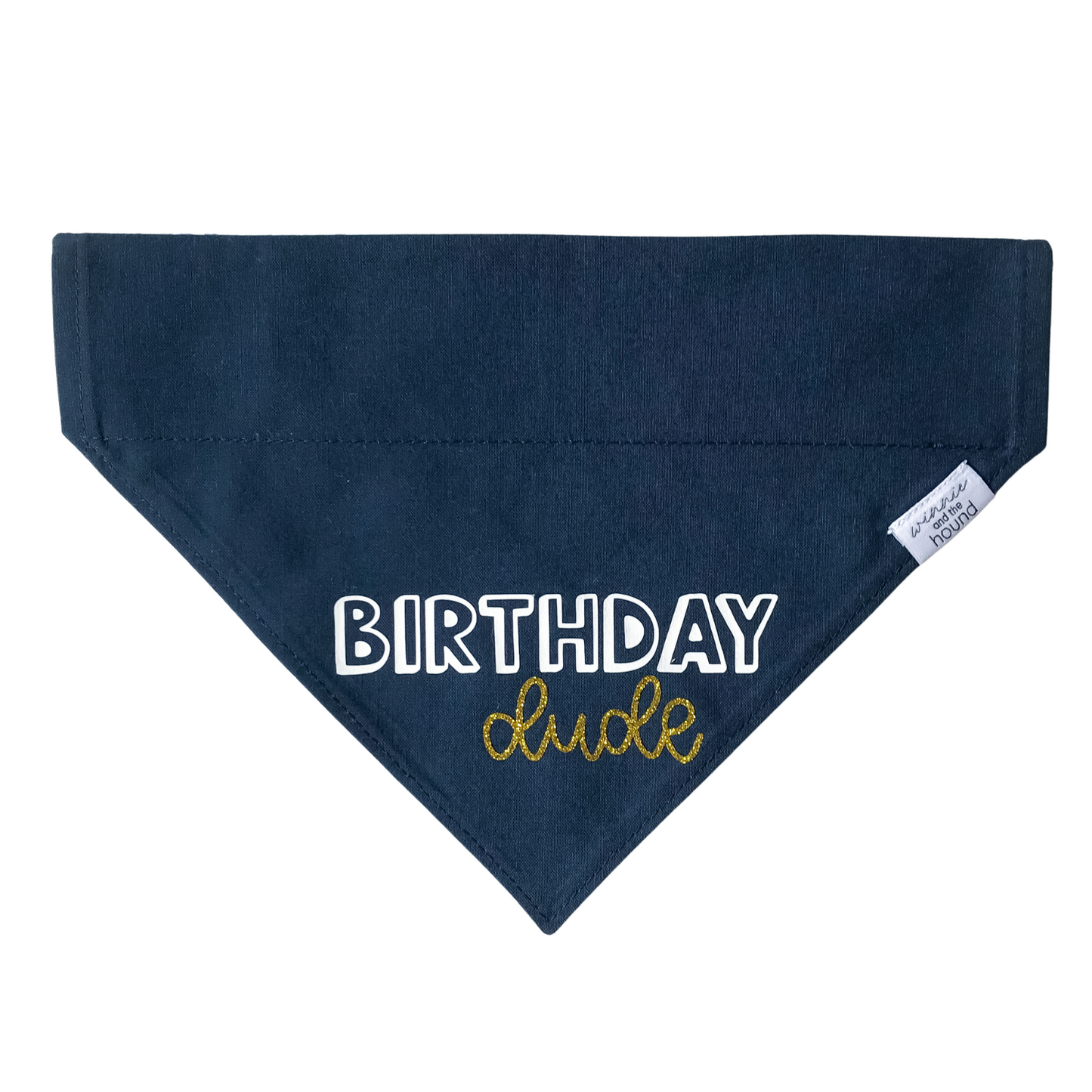 Birthday Dude Dog Bandana