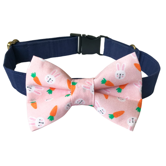 Easter Bunny Dog Bow Tie