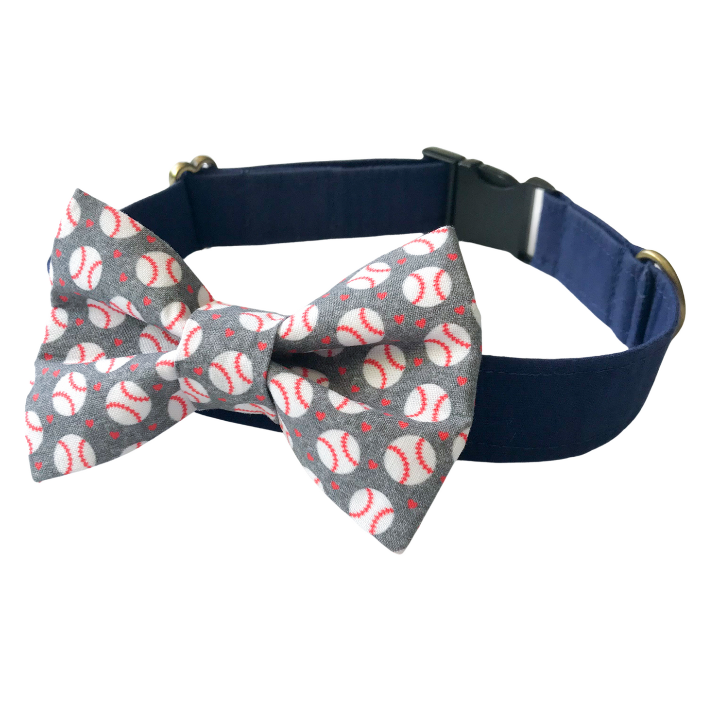 Baseball Dog Bow Tie