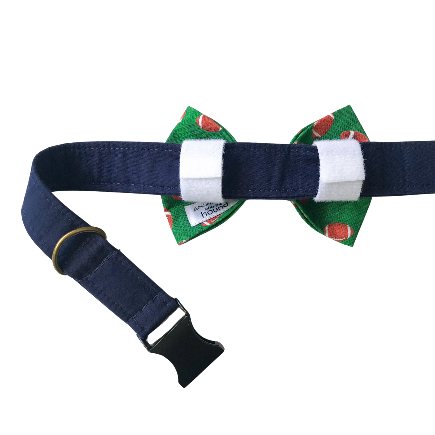 Football Dog Bow Tie