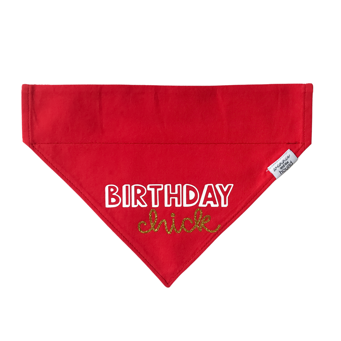 Birthday Chick Dog Bandana