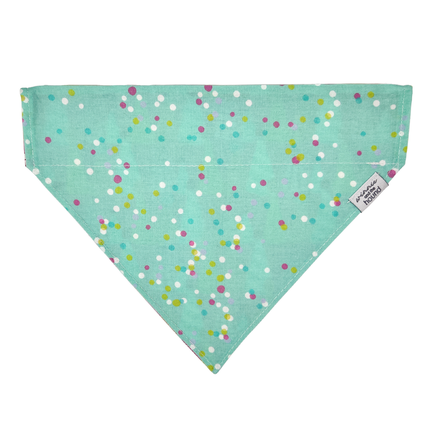 Pink Party Hats Dog Bandana