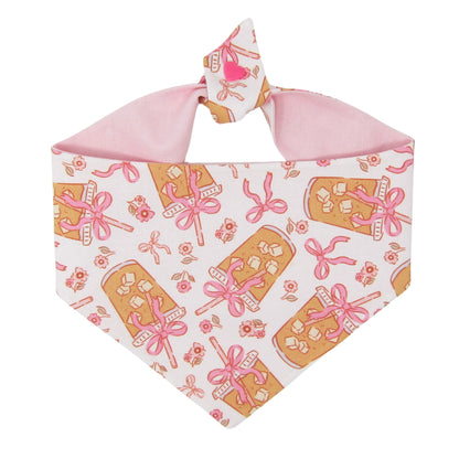 A Latte Love Dog Bandana