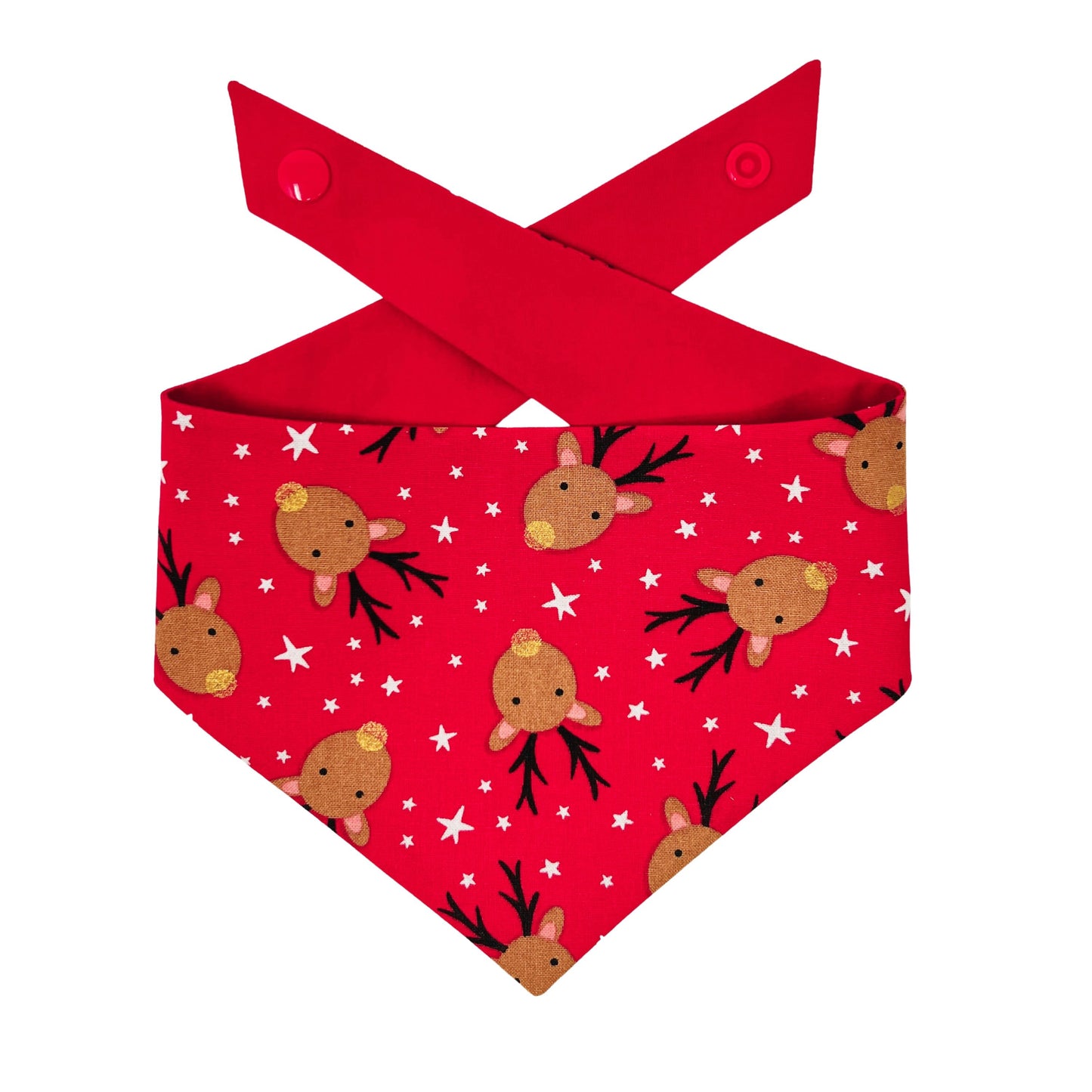 Blitzened Reindeer Dog Bandana