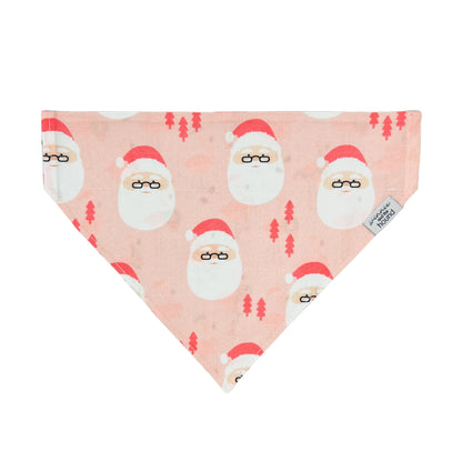Christmas Flamingos Dog Bandana