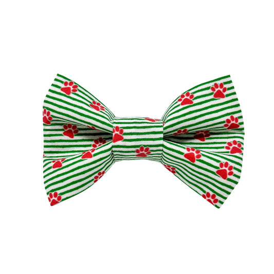 Christmas Paws Dog Bow Tie