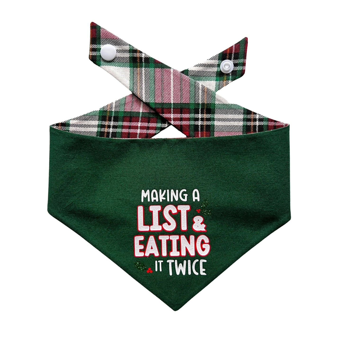 Making a List Dog Bandana