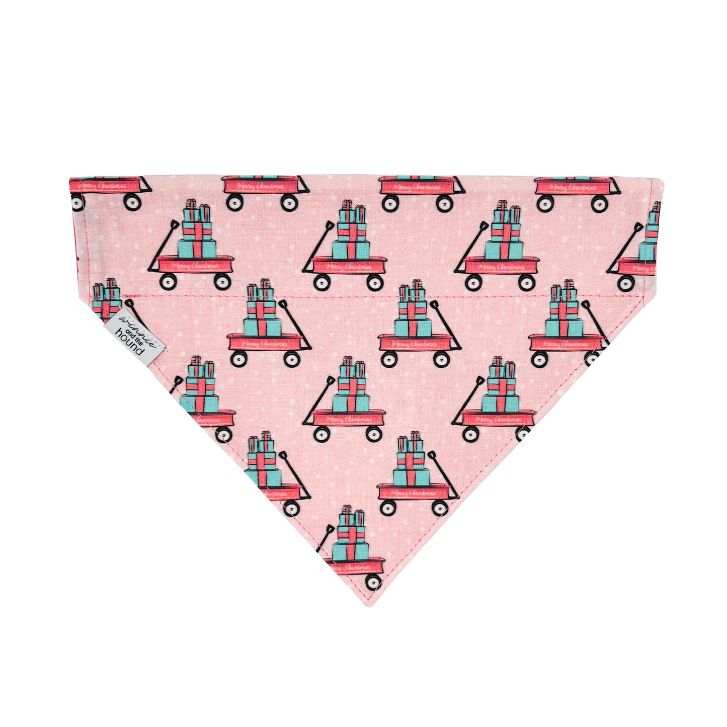Christmas Wagon Dog Bandana