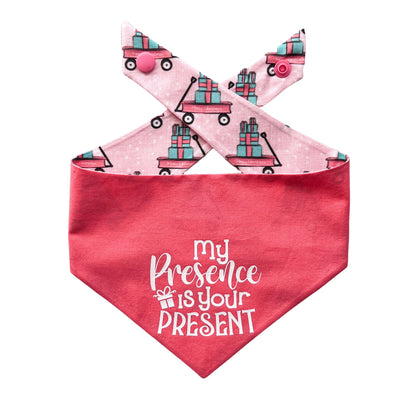 Christmas Wagon Dog Bandana