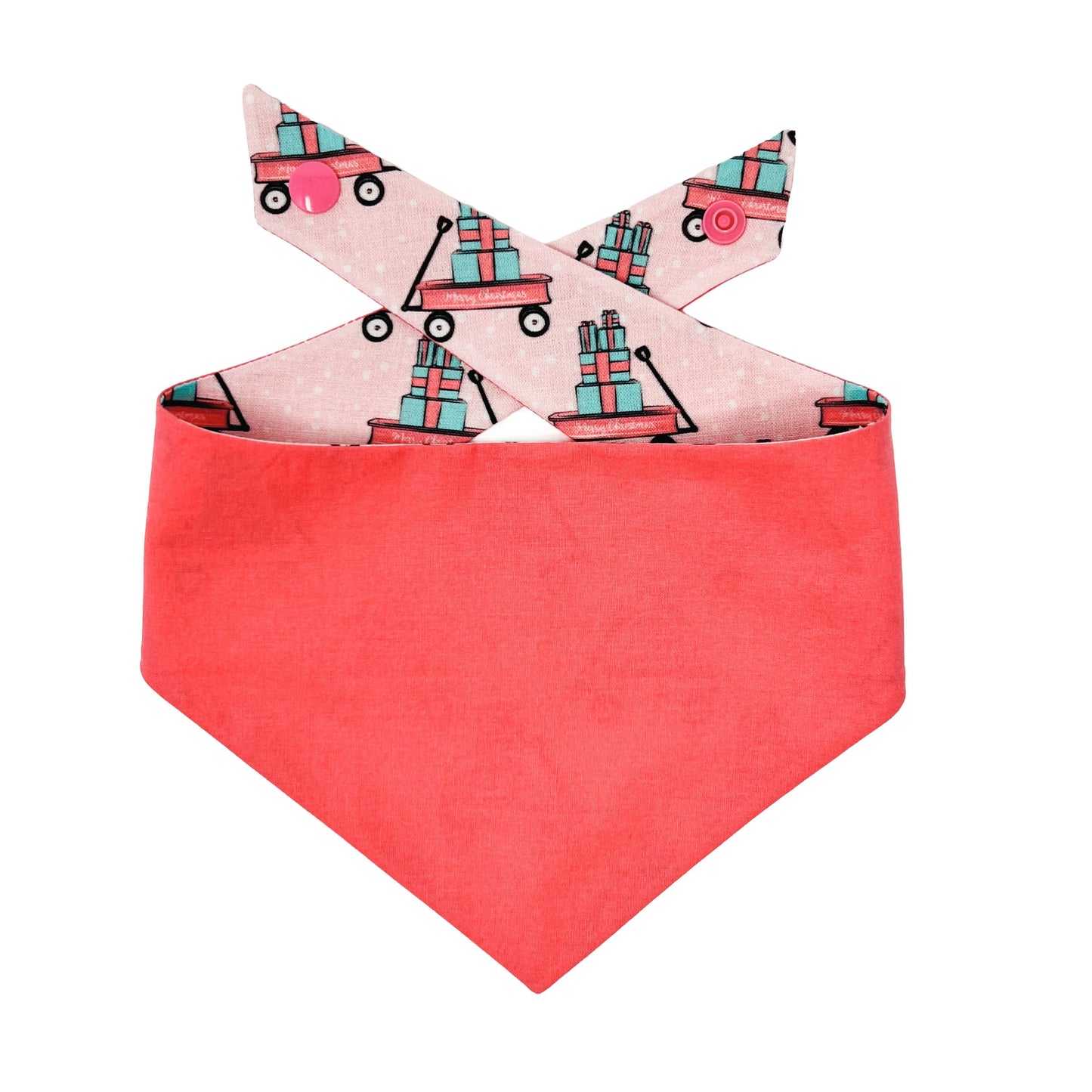 Christmas Wagon Dog Bandana