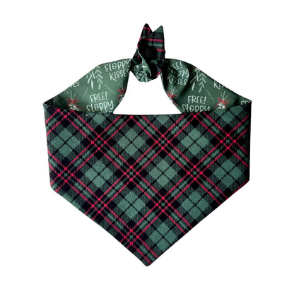 Free Sloppy Kisses Dog Bandana