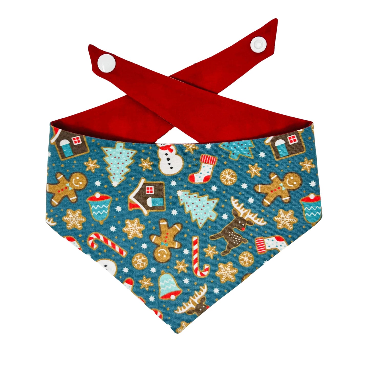 Gingerbread Cookies Dog Bandana