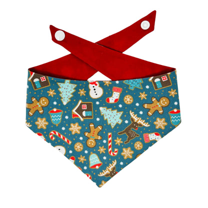 Gingerbread Cookies Dog Bandana