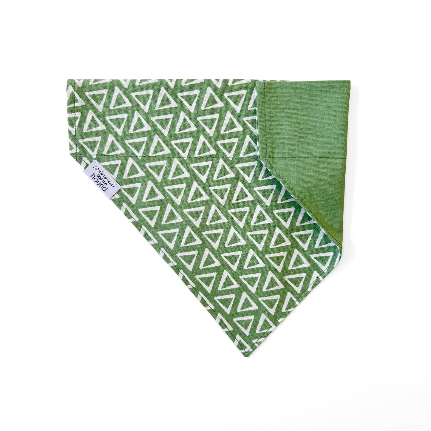 Boho Triangles Over the Collar Dog Bandana