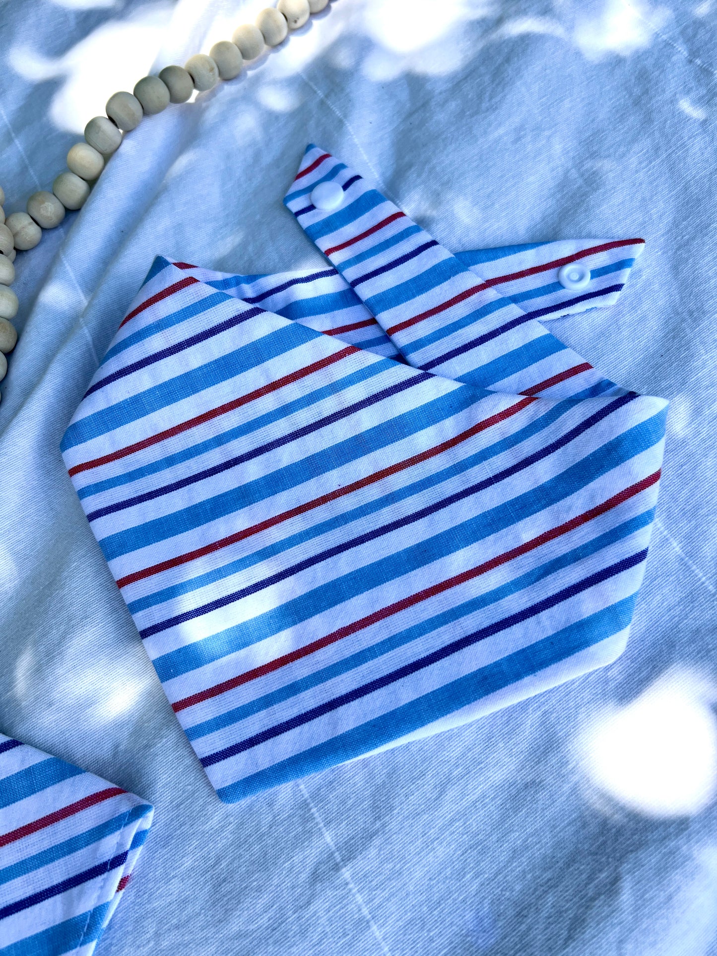 Patriotic Stripe Dog Bandana