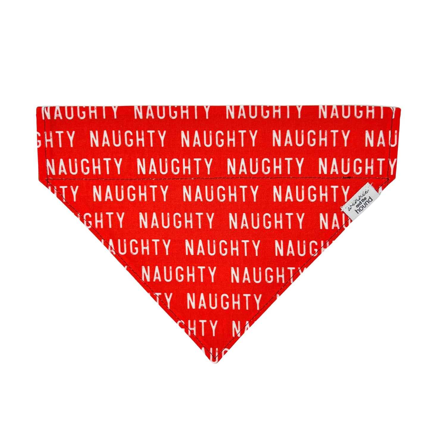Naughty or Nice Dog Bandana