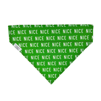 Naughty or Nice Dog Bandana