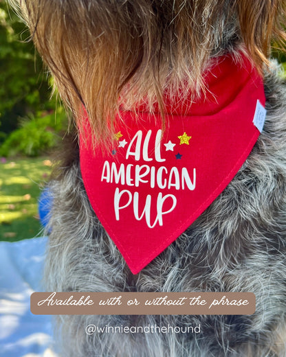 All American Dog Bandana