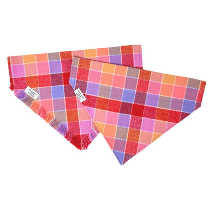 Autumn Jewel Flannel Dog Bandana