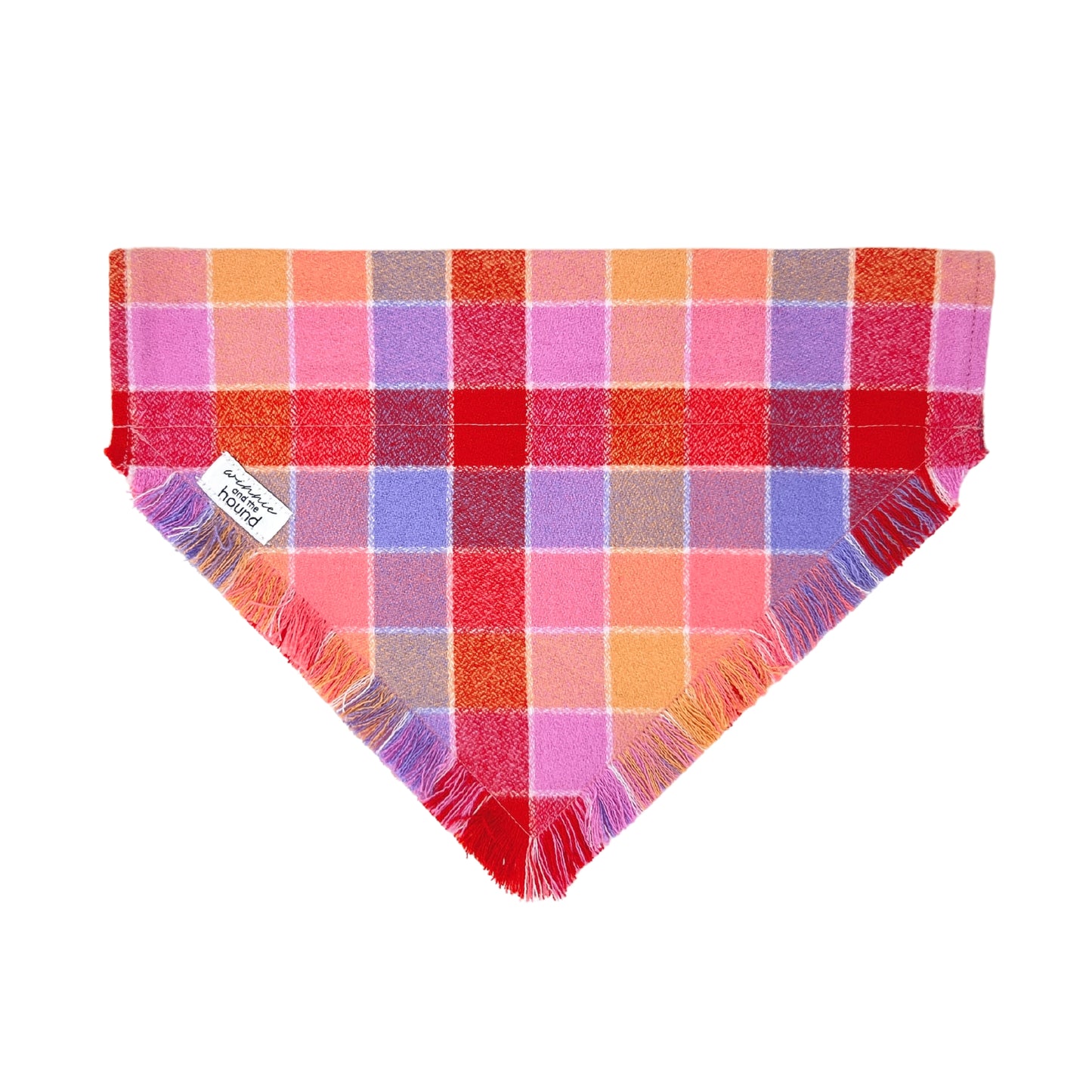 Autumn Jewel Flannel Dog Bandana