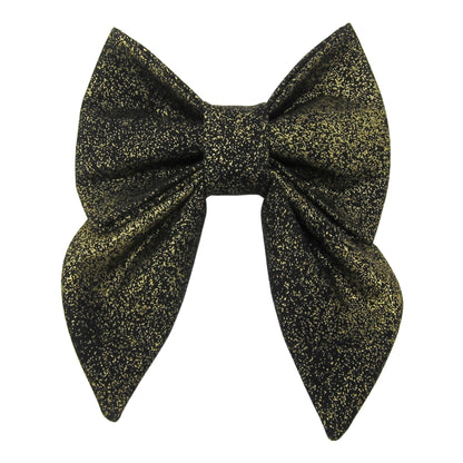 Holiday Glitter Lady Bow