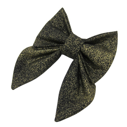 Holiday Glitter Lady Bow