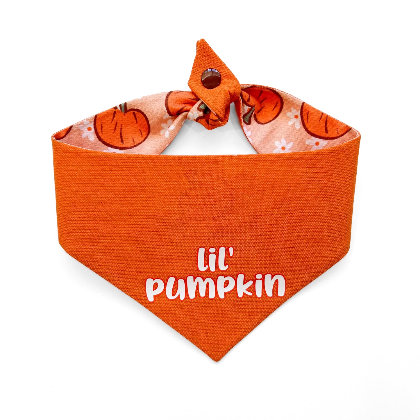 Lil' Pumpkin Dog Bandana