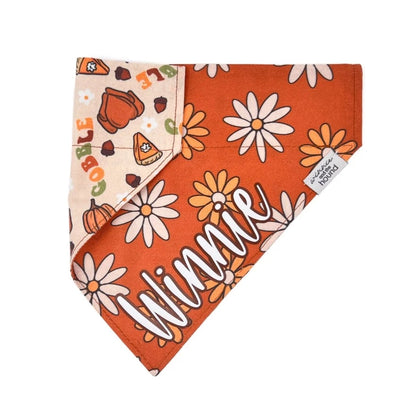 Boho Thanksgiving Dog Bandana